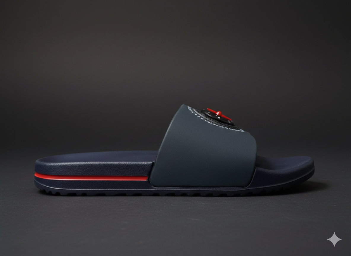 Compass Comfort Men’s Chappal – Premium Daily Wear Slides