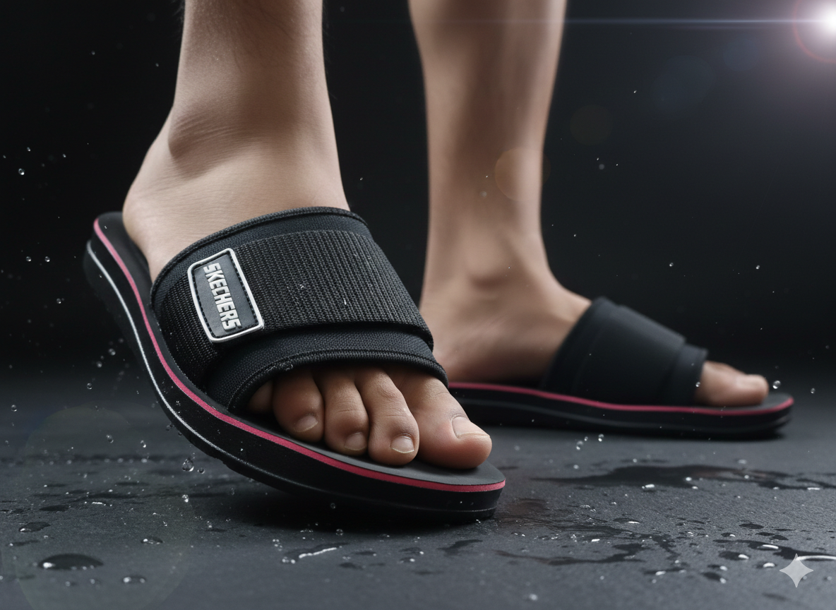 UrbanFlex™ Men’s Comfort Slide Chappal – Cushioned Sole | Daily Wear