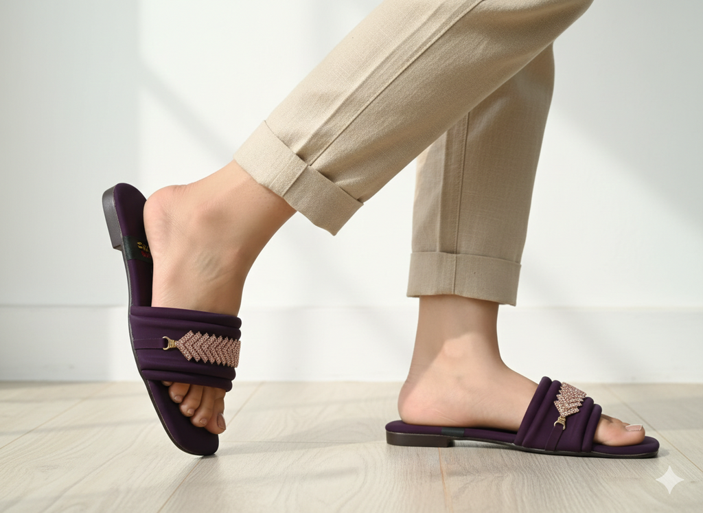 Elegant Chain Strap Comfort Chappal for Women