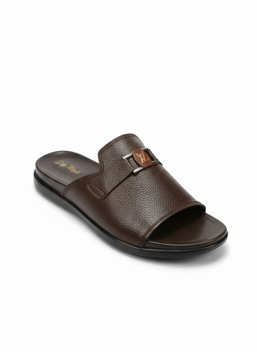 Men’s Premium Pure Leather Slide Chappal