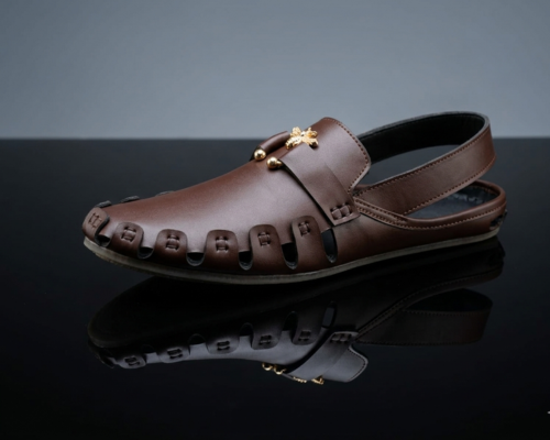 Luxury Leather Sandals – Modern Comfort & Minimal Design